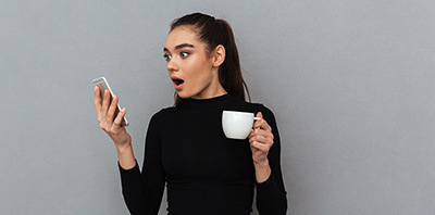 SMS pour une communication importante