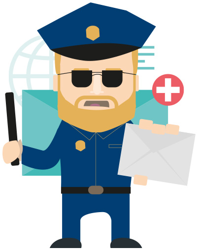 Police anti-SPAM